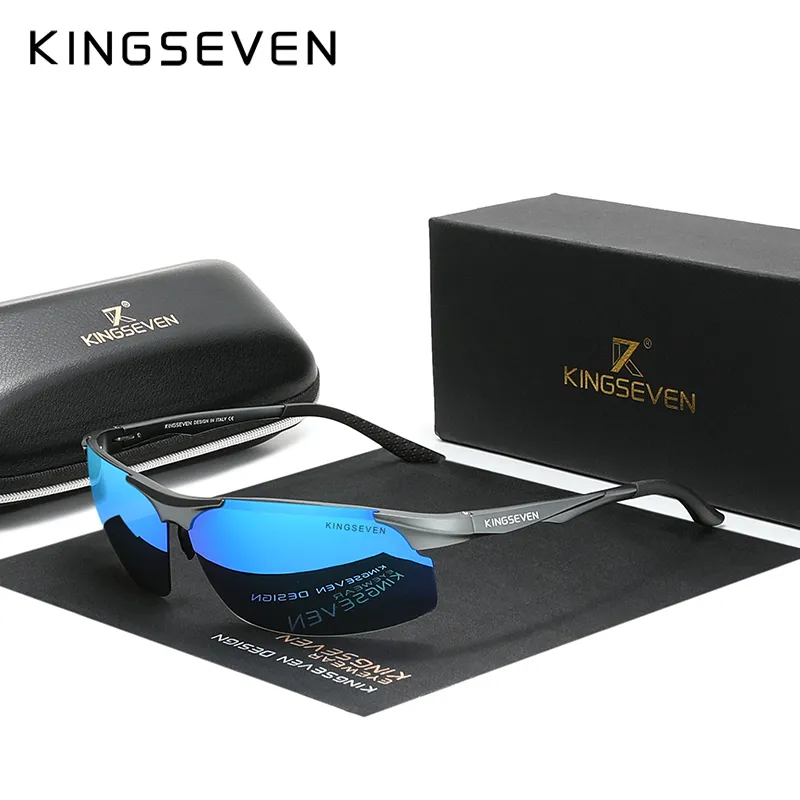 แว่นกันแดดโพลาไรซ์ KINGSEVEN ร - Sunglasses Aviator Polarized บทวิจารณ์และราคา