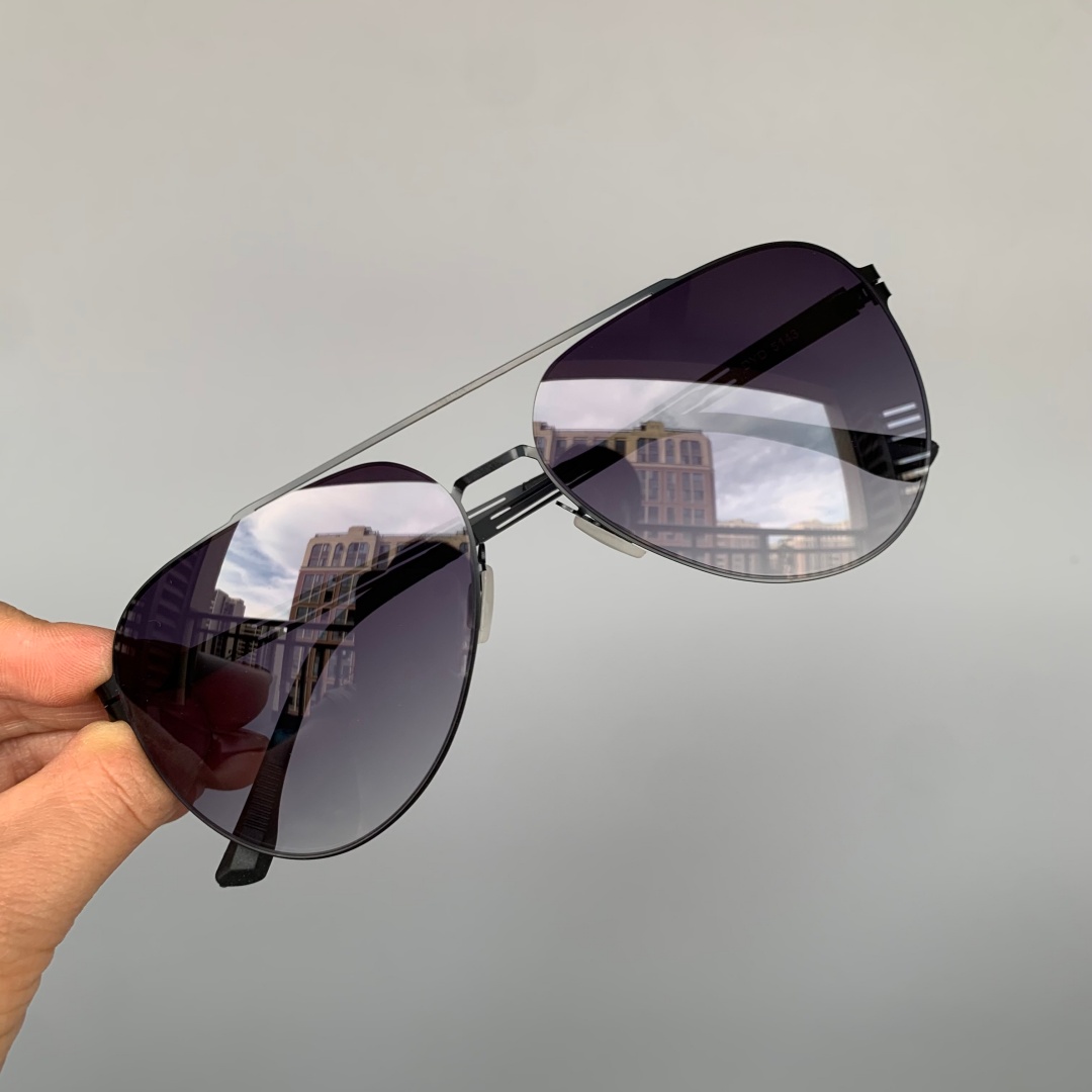 แว่นกันแดดแฟชั่นทรงนักบินสำหรั - Sunglasses Aviator Polarized บทวิจารณ์และราคา