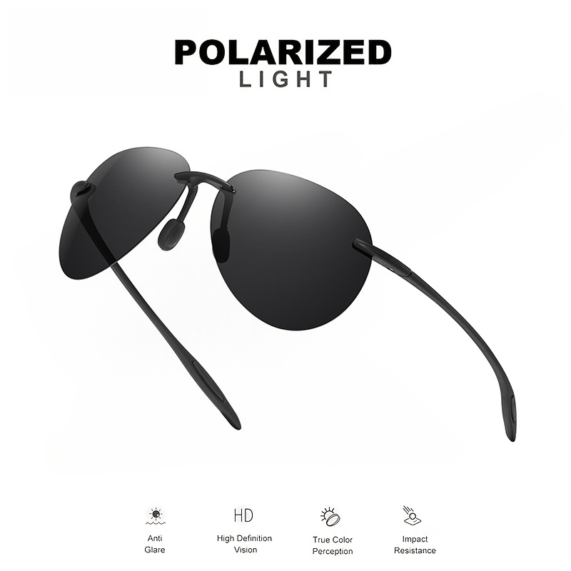 แว่นกันแดดโพลาไรซ์ทรงนักบินแบบ - Sunglasses Aviator Polarized บทวิจารณ์และราคา