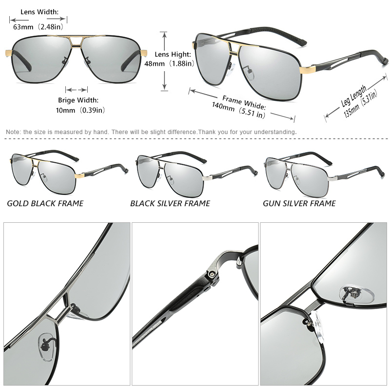 แว่นกันแดดวินเทจยี่ห้อดัง โพลา - Sunglasses Aviator Polarized บทวิจารณ์และราคา