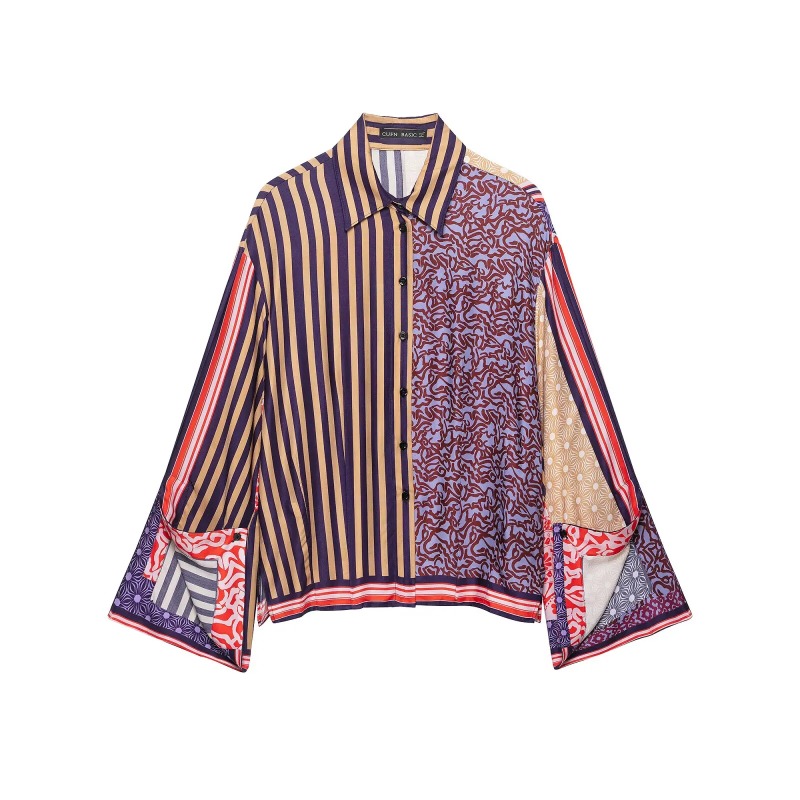 ชุดเซ็ตสองชิ้นสำหรับผู้หญิง ปี - Shirt Camp Collar บทวิจารณ์และราคา
