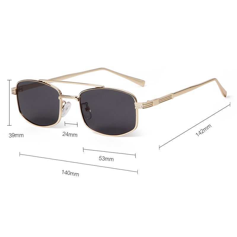 แว่นกันแดดทรงนักบิน ดีไซน์แบรน - Sunglasses Aviator Polarized บทวิจารณ์และราคา